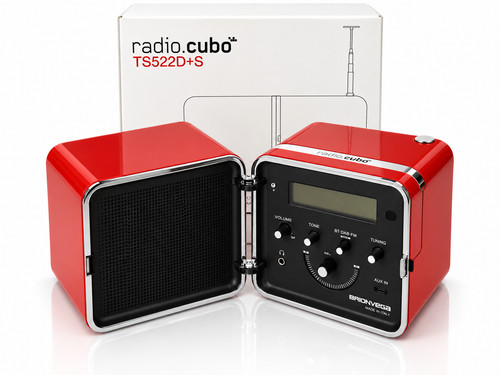 Brionvega radio cubo ts522d - radio,