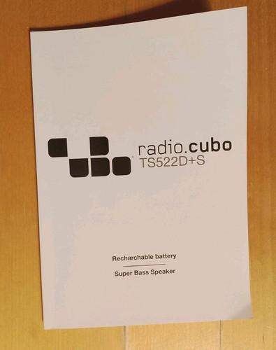 Brionvega radio cubo ts522d - brionvega,