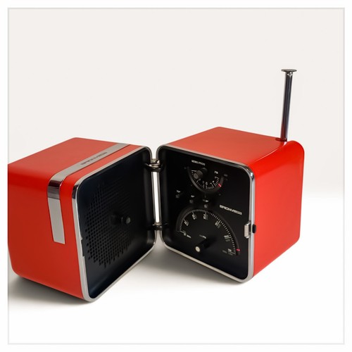 Radio brionvega cubo - radio,
